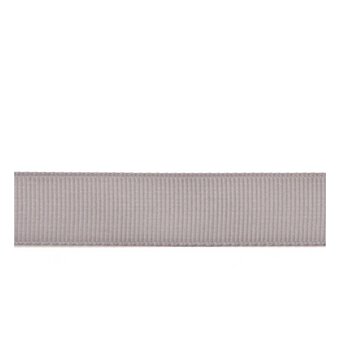 Grey Grosgrain Ribbon 15mm x 5m