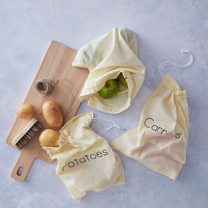 Cricut: How to Make Reusable Fruit and Veg Bags image number 1
