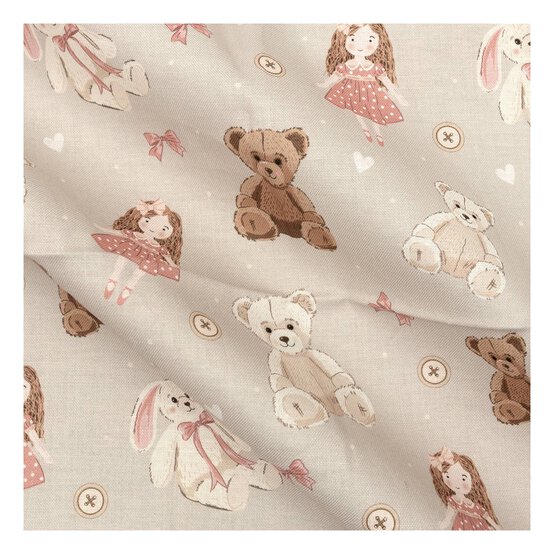 Toybox Treasures Heirloom Cotton Fat Quarters 4 Pack image number 3