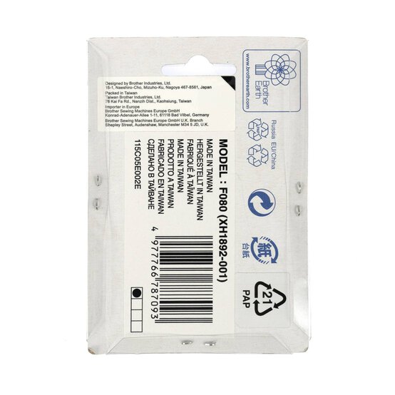 Brother Concealed Zipper Foot image number 2