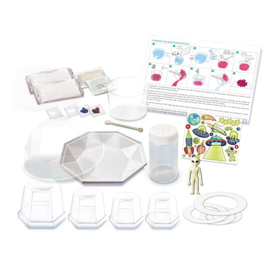 Crystal Growing Outer Space Crystal Terrarium image number 2