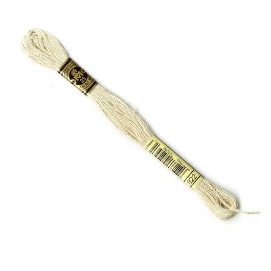 DMC Cream Mouline Special 25 Cotton Thread 8m (822)