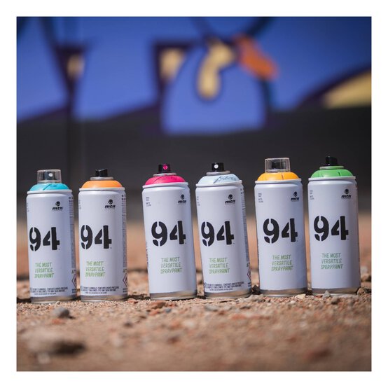 MTN 94 Fluorescent Green Spray Paint 400ml image number 2