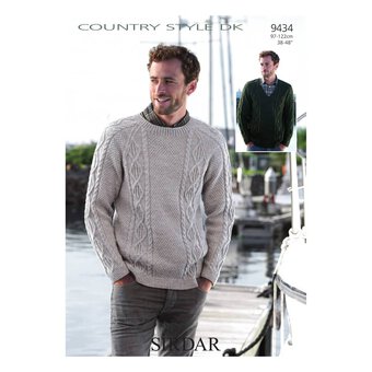 Sirdar Country Style DK Jumper Digital Pattern 9434