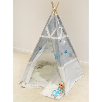 How to Make a Winter Wonderland Play Tent