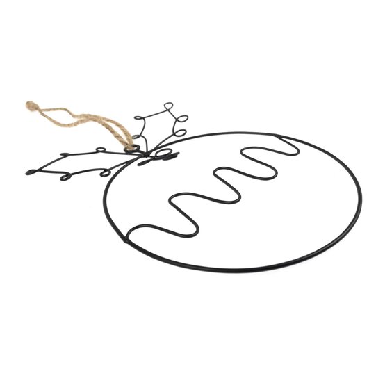 Christmas Pudding Wire Decoration 14cm image number 4