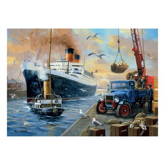 Entering Port Jigsaw Puzzle 1000 Pieces