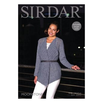 Sirdar Moonstone Wrap Cardigan Digital Pattern 7861