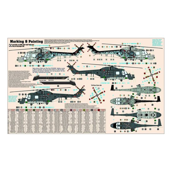 MisterCraft Westland Lynx Black Cats Model Kit 1:72 image number 2