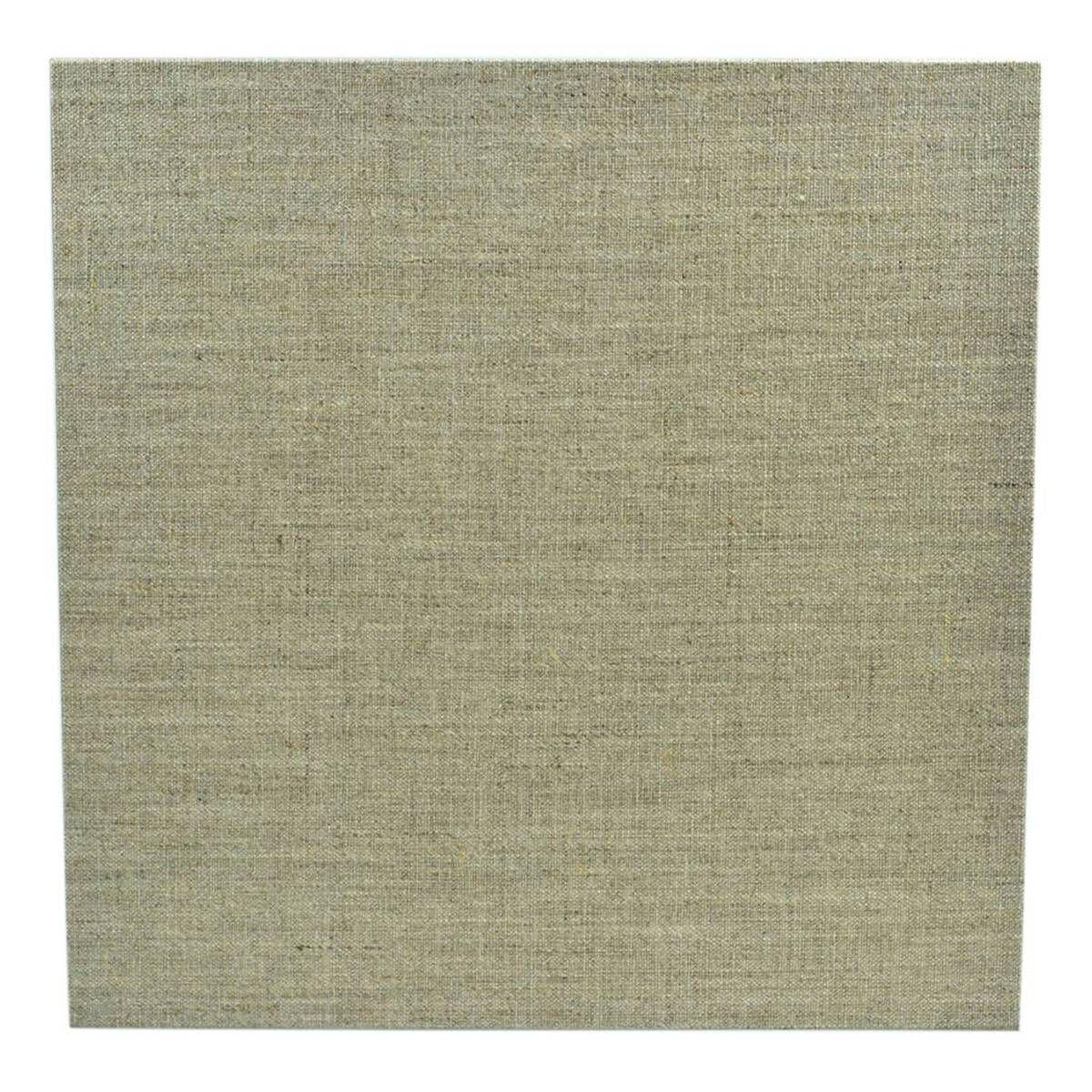 Linen Canvas Panel 20cm x 20cm Hobbycraft