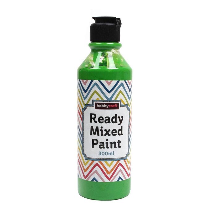 Green Ready Mixed Paint 300ml image number 1