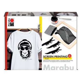 Marabu Screen Printing Kit 5 Pieces
