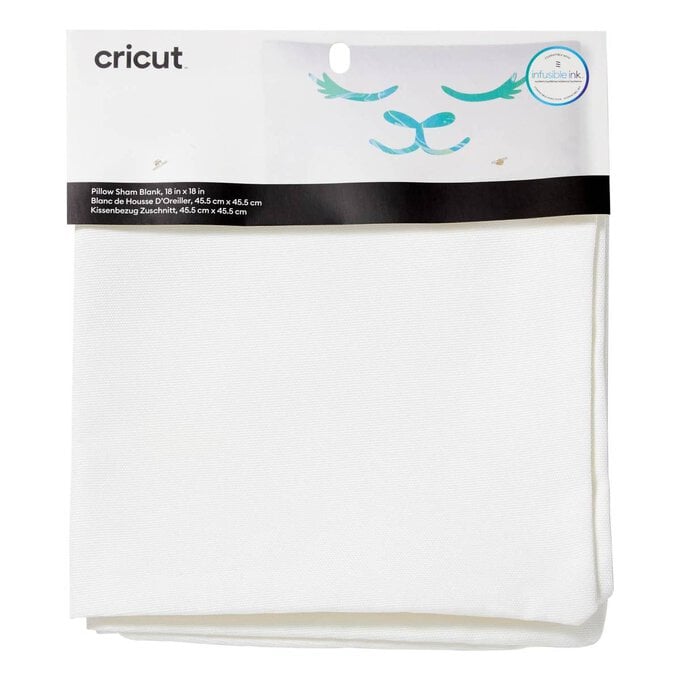 Cricut White Smooth Cushion Cover image number 1