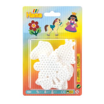 Hama Pony and Princess Pegboards 3 Pack