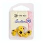Hemline Yellow Novelty Duck Button 4 Pack image number 2