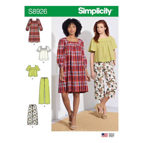 Simplicity Women&rsquo;s Separates Sewing Pattern S8926 (6-14) image number 1