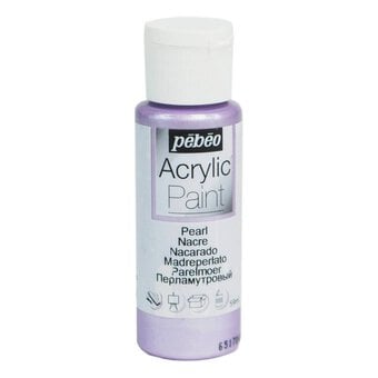 Pebeo Parma Violet Pearl Acrylic Craft Paint 59ml