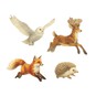 Woodland Animal Card Toppers 4 Pack image number 1