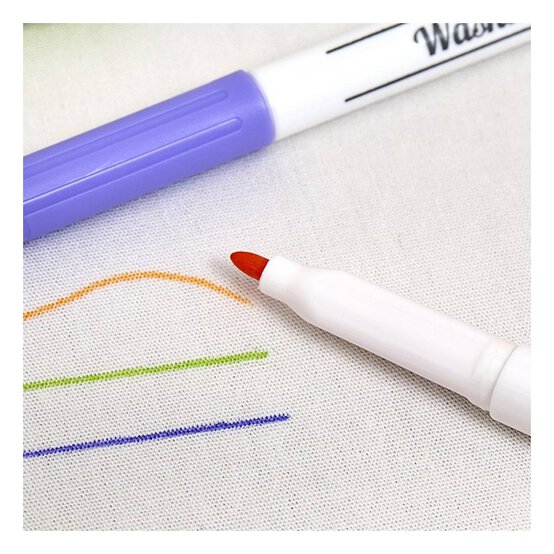 Assorted Washable Fabric Marker image number 2
