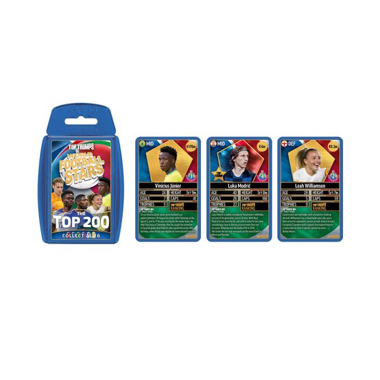 Top Trumps World Football Stars Top 200 Pack 2 image number 4