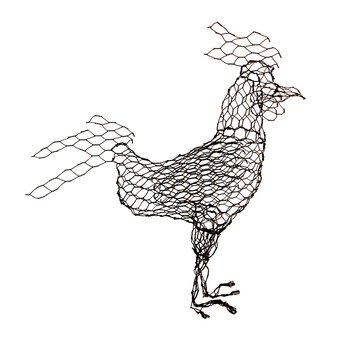 Chicken Wire Chicken Sculpture Kit