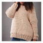 Knitcraft Chunky Trim Jumper Pattern 0199 image number 1