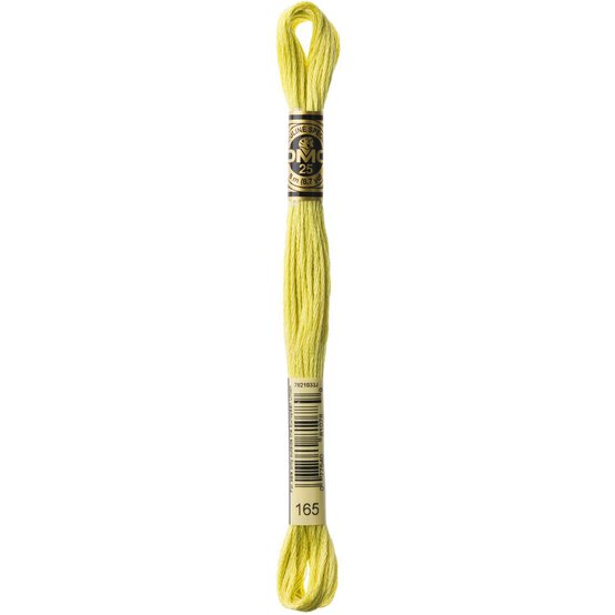 DMC Yellow Mouline Special 25 Cotton Thread 8m (165) image number 3