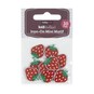 Mini Strawberry Iron-On Motifs 10 Pack image number 4