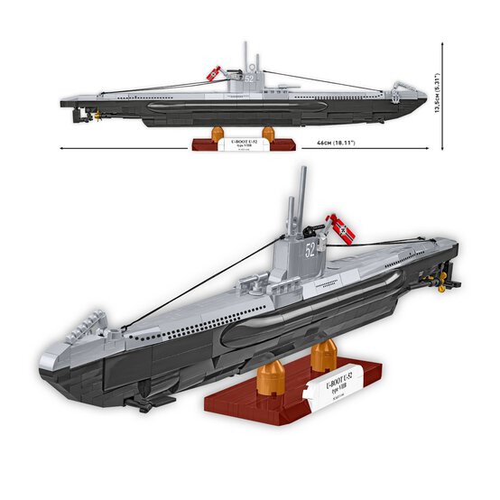 COBI U-Boot U-52 (Type VIIB) Set 1:144 image number 2