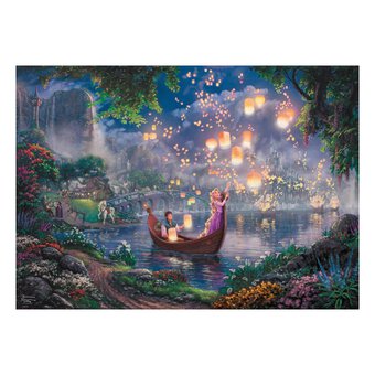 Schmidt Thomas Kinkade Disney Tangled Jigsaw Puzzle 1000 Pieces
