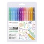 Tombow Pastel Twin Tone Dual Tip Markers 12 Pack image number 1