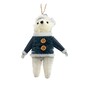 Hanging Brush Bear Decoration 14cm image number 2