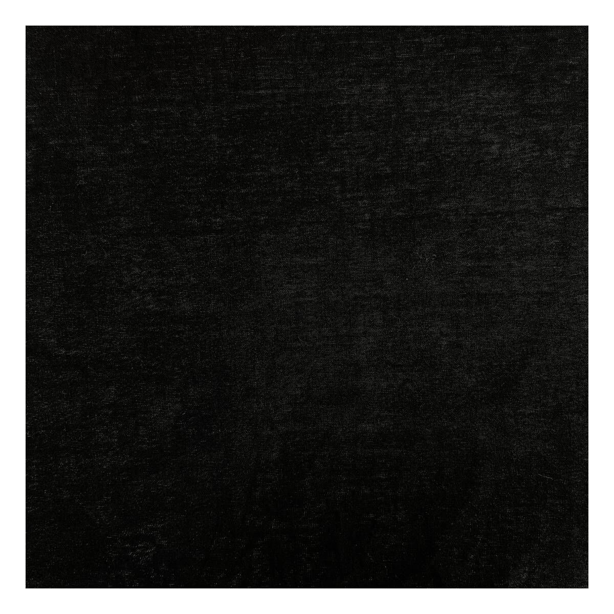 Black Lawn Cotton Fabric by the Metre Hobbycraft