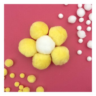 White Pom Poms 60 Pack