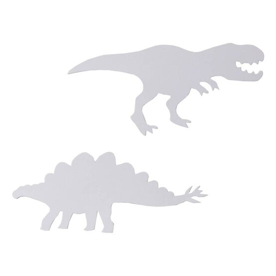 Dinosaur Card Shapes 10 Pack image number 1