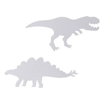 Dinosaur Card Shapes 10 Pack