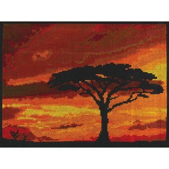 Savannah Sunset Skylights Cross Stitch Kit 10 x 7.5 Inches image number 3