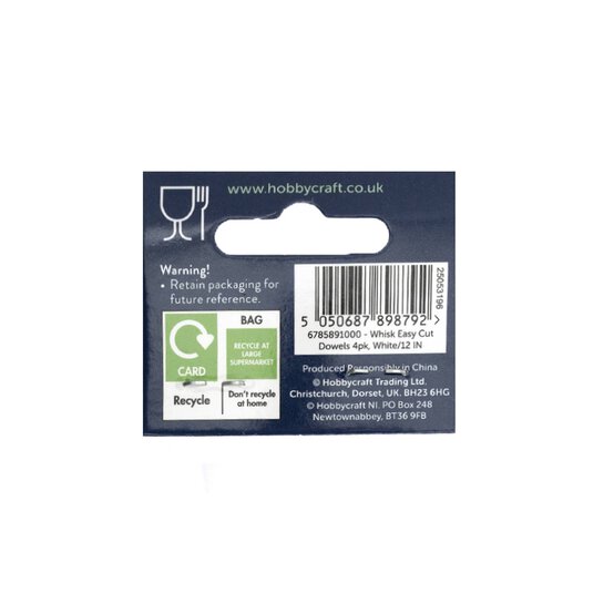 Whisk Easy Cut Dowels 12 Inches 4 Pack image number 5