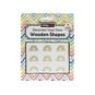 Decorate Your Own Rainbow Wooden Shapes 9 Pack image number 5