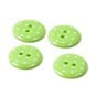 Hemline Light Green Novelty Spotty Button 4 Pack image number 1