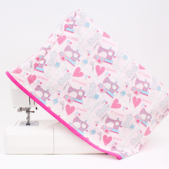 1PC Sewing Machine Dust Cover Sewing Machine Cover With Pockets