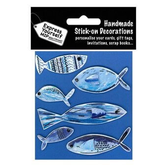 Express Yourself Fishy Fish Card Toppers 6 Pieces