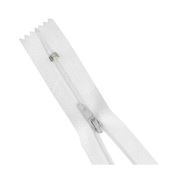Valuecrafts White Zips 27cm 3 Pack image number 2