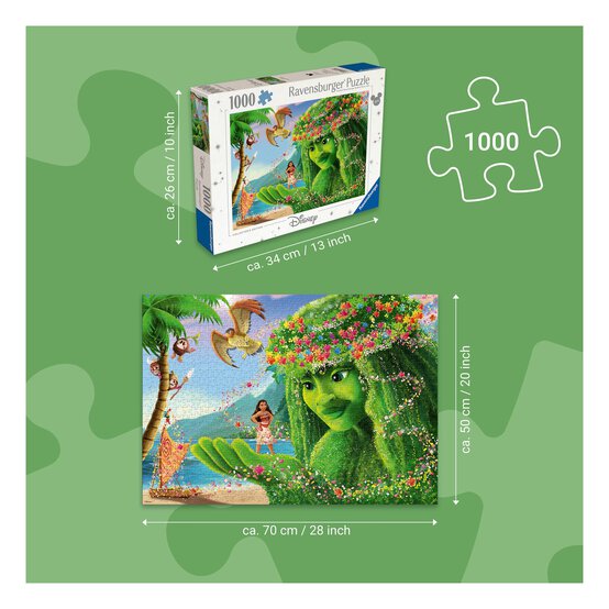 Ravensburger Disney Moana Jigsaw Puzzle 1000 Pieces image number 4