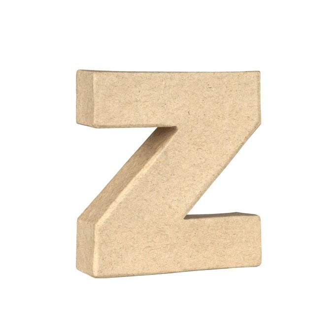 Lowercase Mini Mache Letter Z image number 1