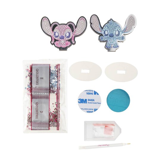 Disney Stitch Crystal Art Mag Buddies Set 2 Pack image number 4