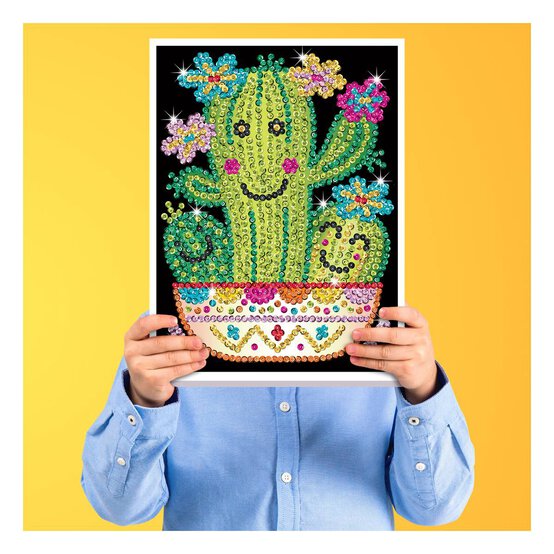 Kitfix Cactus Sequin Art Red Kit image number 2
