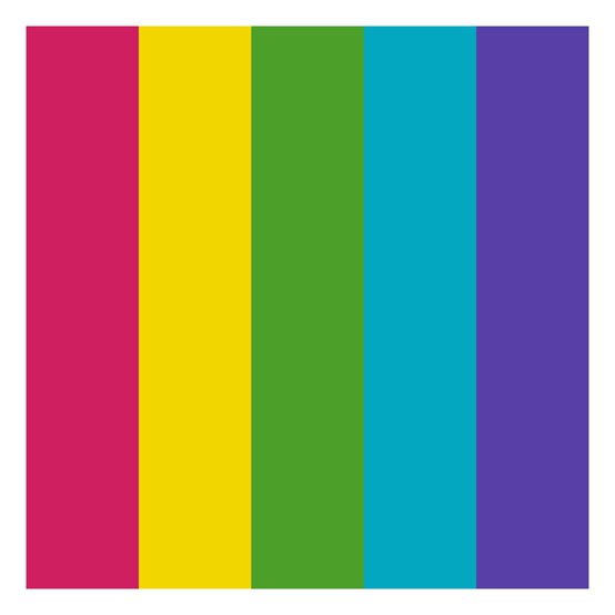 Cricut Summer Permanent Premium Vinyl 12 x 12 Inches 6 Pack image number 2