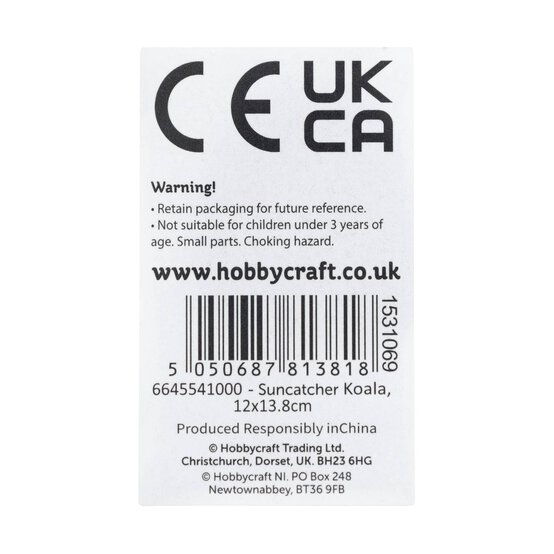 Koala Plastic Suncatcher image number 7