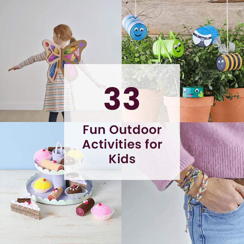 33 Outdoor Craft and Play Ideas for Kids | Hobbycraft